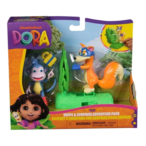 Dora The Explorer Adventure Pack - Boots & Swiper