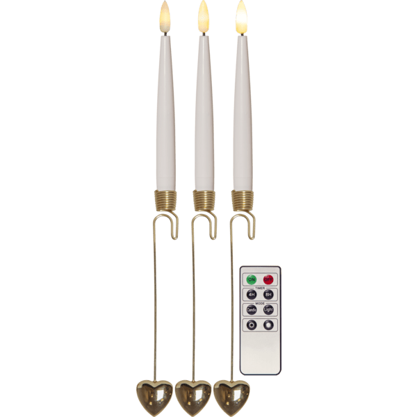 FLAMME jólatræsljós v/fjarstýring