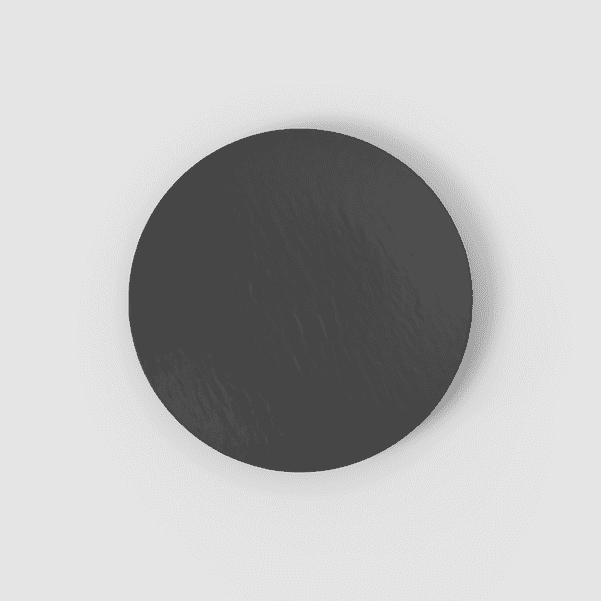 Manufacture Rock tallerkur 25cm, svartur