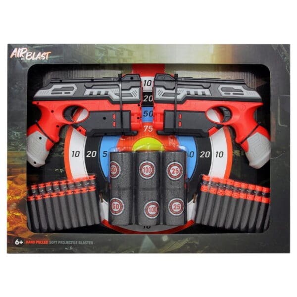 Airblast eskja v/2 revolvarum og tilhoyri