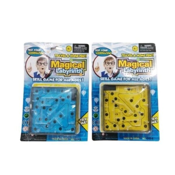 Labyrintspæl v/kúlu 10x10cm, 2 ass.