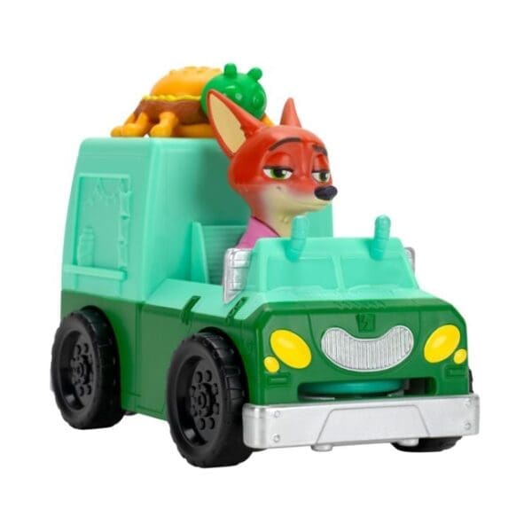 Zootropolis Core Vehicle Pull Back 10cm Asst