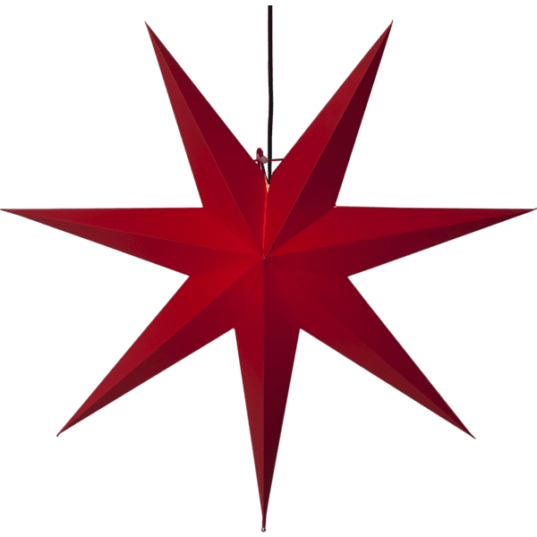 ROZEN Stjørna 70cm reyð