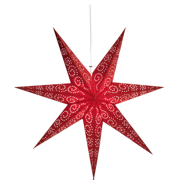 Antique pappístjørna 60cm reyð