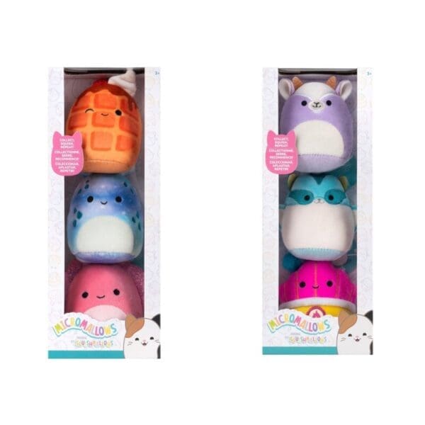 Micromallows bamsur 6cm 3-pak asst