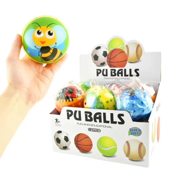 Bóltur v/smákyktum 10cm, 4ass