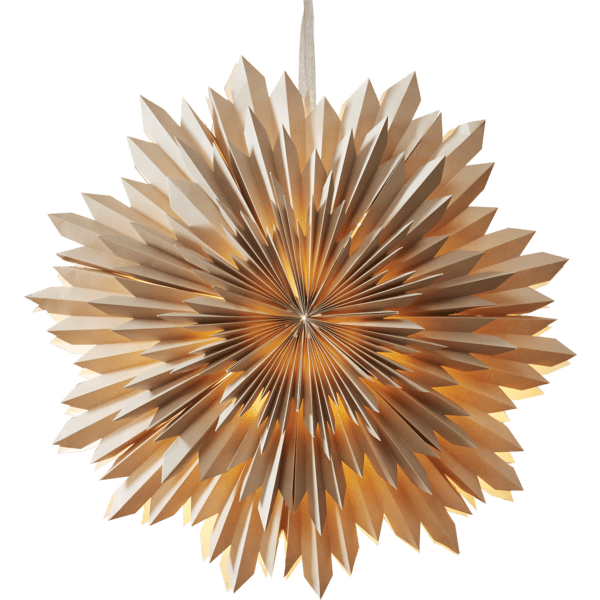 ICE pappírstjørna Ø50cm beige
