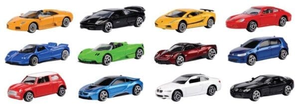 JUNIOR DRIVER Die Cast License bilur 1:64 12 asst.