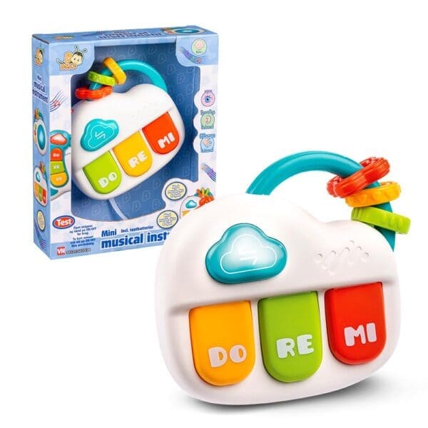 B BEEZ Keyboard v/ ljós og ljóð