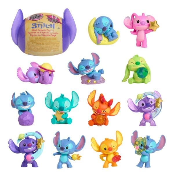 Stitch Outta This World Blind figurar eydnupakkar