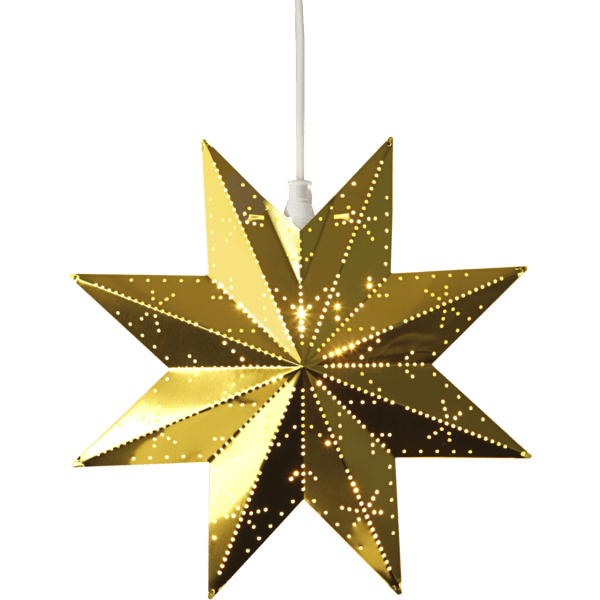 Classic stjørna 28cm Messing