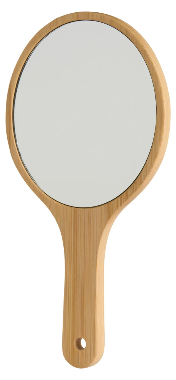 Spegl v/handtaki 22,5x11,2x1cm, bambus