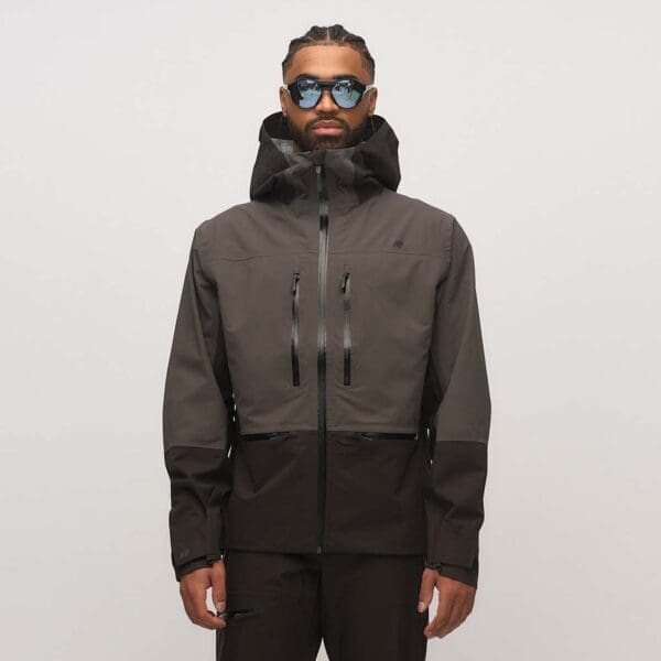 M Kråkvasstinden jakki brúnur/svartur