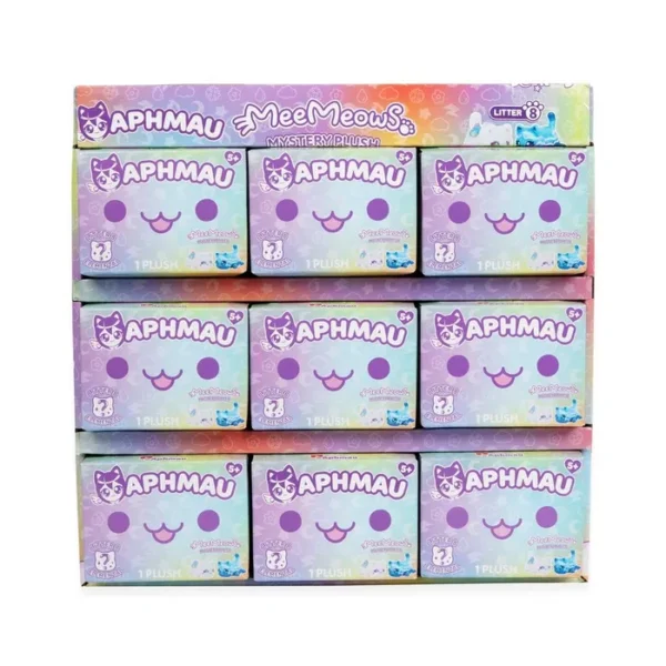 Aphmau Mystery Meemeow Elemental bamsa 15cm Asst
