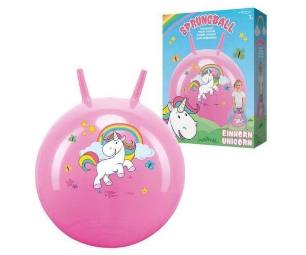 Einhyrninga hoppibóltur 50cm