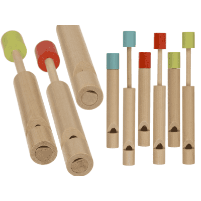 Wooden slide floyta 12x1,5cm, 3ass