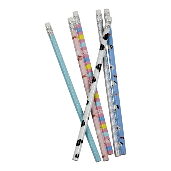 Blýantar 6 stk v/ motivum