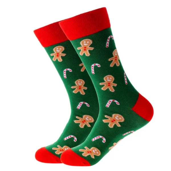 Jólasokkar til børn v/piparkøkum, grønir