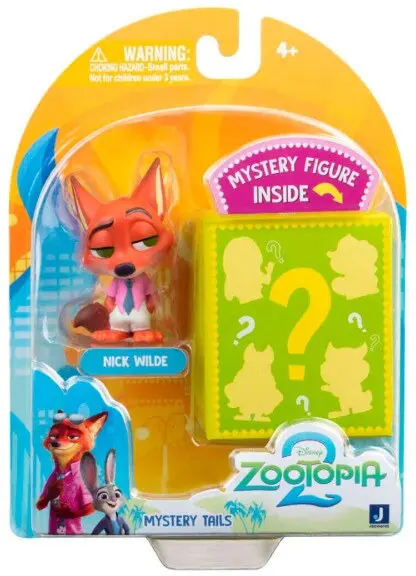 Zootropolis Tiny Tails Figurar 4cm 2 stk Asst.