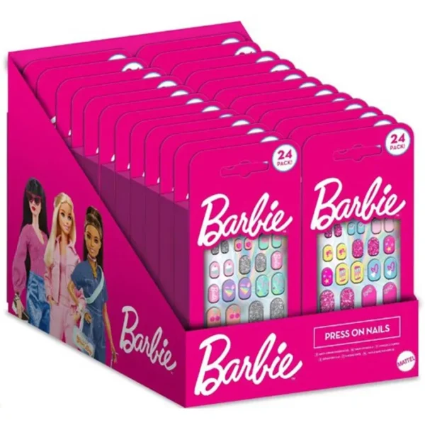 Barbie falskar negl asst.