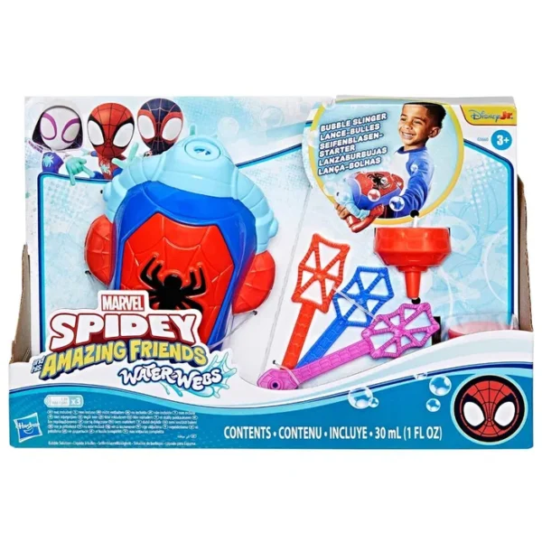 Spidey & Friends Water-Webs Bubble Slinger
