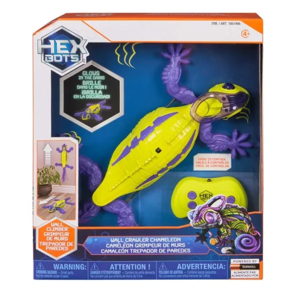 Hex Bots Wall Crawler Chameleon Asst. fjarstýrt fýrbein