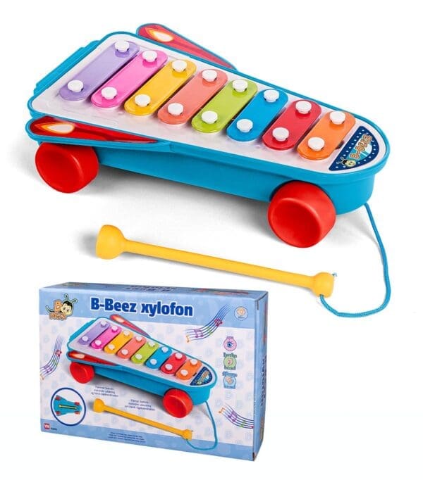 B BEEZ Xylofon á hjólum