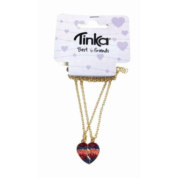 BFF hálsketa, hjarta, 2 stk