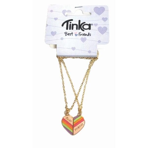 BFF hálsketa hjarta, 2 stk