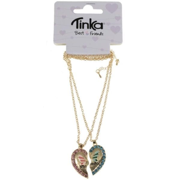 BFF hálsketa hjarta, 2 stk