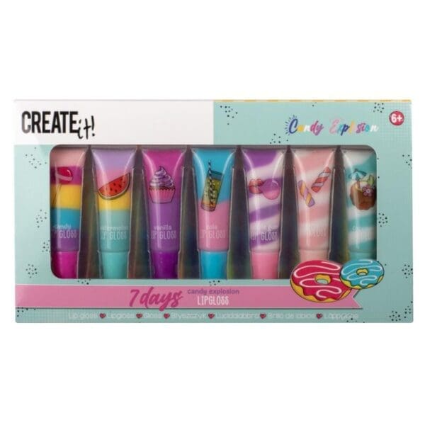 LIPGLOSS 7DAYS CANDY EXPLOSION CREATE IT!