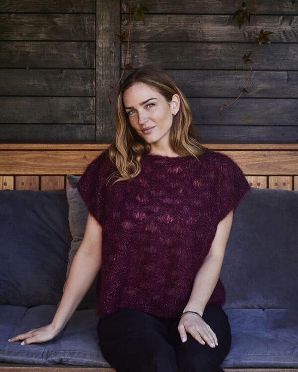 Bellissima Top med bølgemønster bindiuppskrift