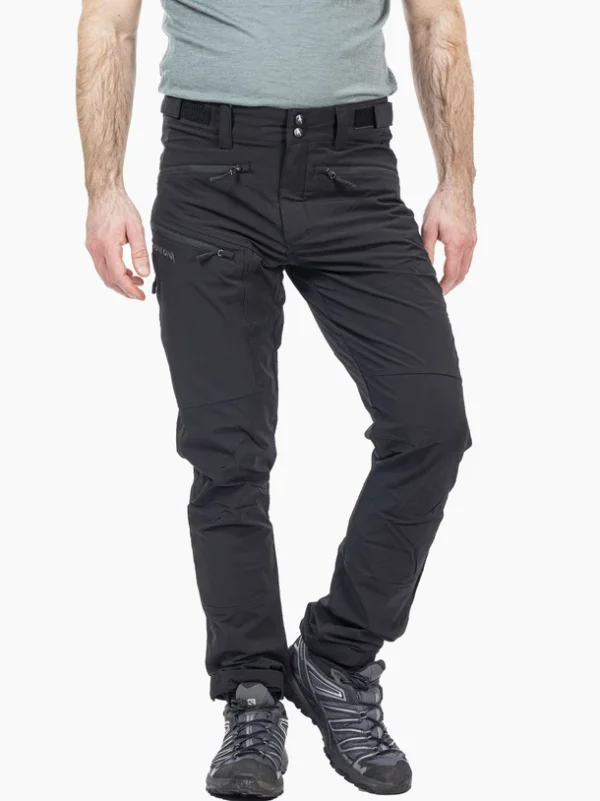 Odda Solid gongubuksur, svartar