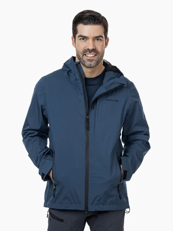 Lyngen regnjakki Blue Teal