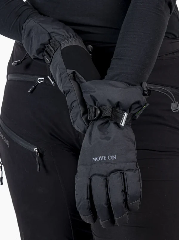 Fonna skíhandskar, svartir