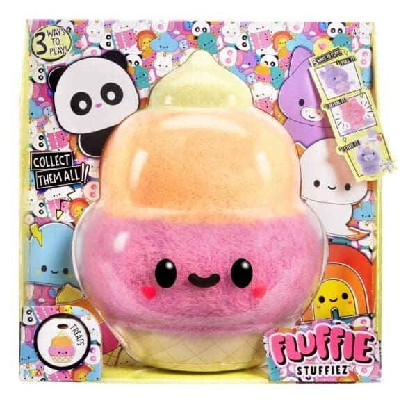 Fluffie Stuffiez Large bamsa - Ice Cream