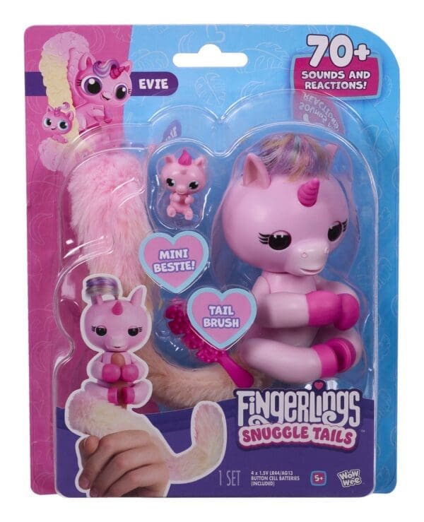 Fingerlings Snuggle Tails Unicorn