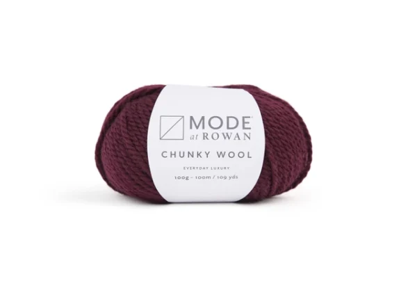 CHUNKY WOOL 0020 BURGUNDY