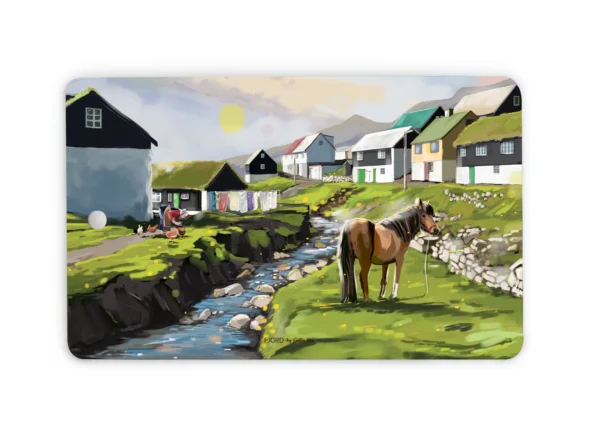 Smyrjifjøl 14,3x23,3cm - Føroysk ross