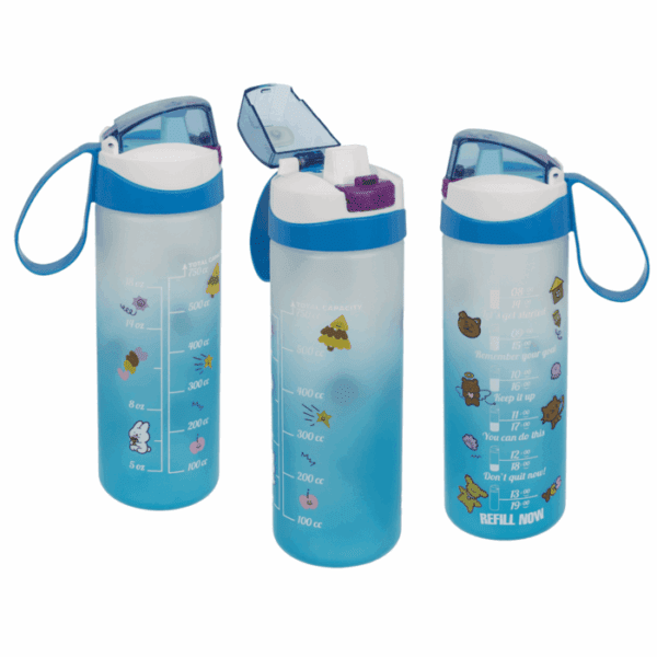 Vatndunkur 25cm, 750ml, bláur