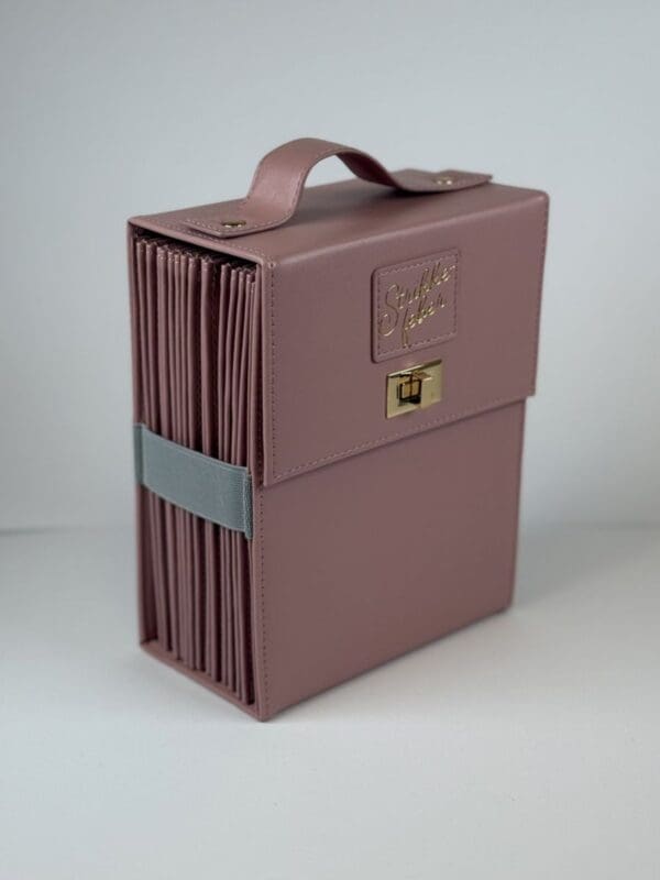 Stokkamappa t/rundstokkar 21x15x9cm, ljósareyð