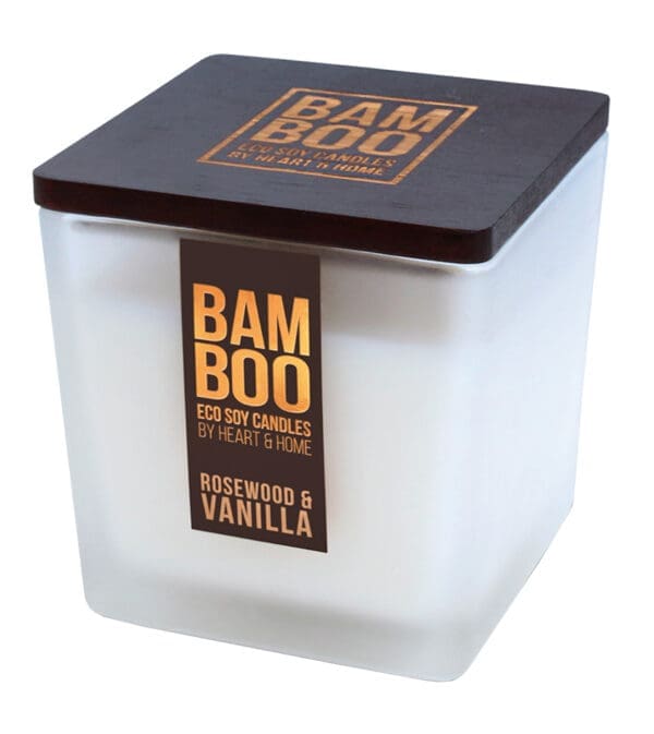 BAMBOO Duftljós, Rosewood og vanilla
