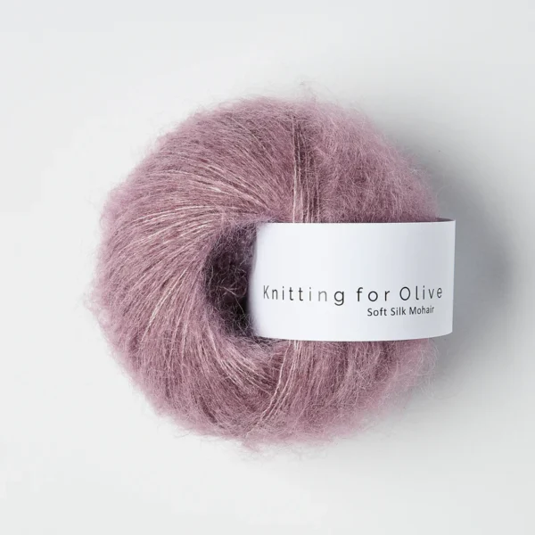 Soft Silk Mohair Artichoke Purple / Artiskoklilla
