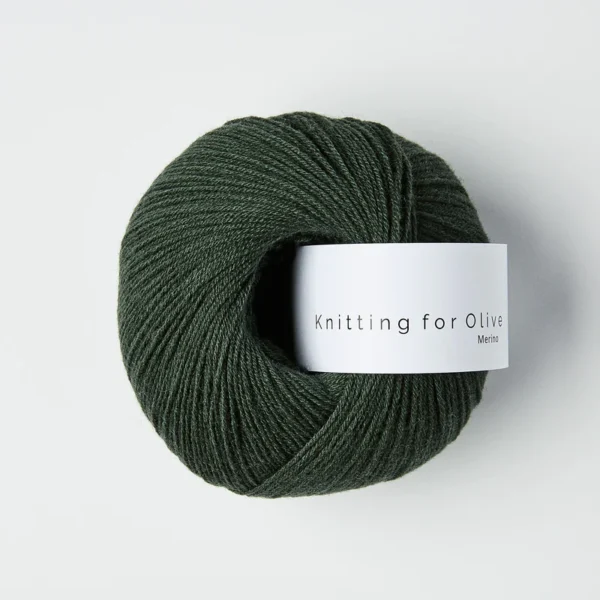 Merino Bottle Green / Flaskegrøn