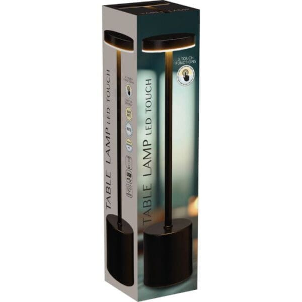 Touch borðlampa 8x34cm.