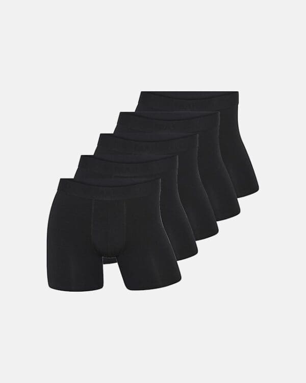 Boxershorts 5 pør, bambus