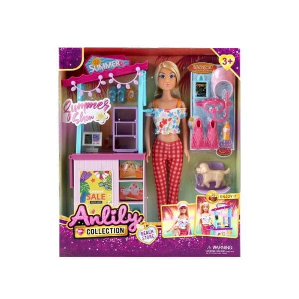 Anlily dukka - shopping handil 28x32cm +3 ár