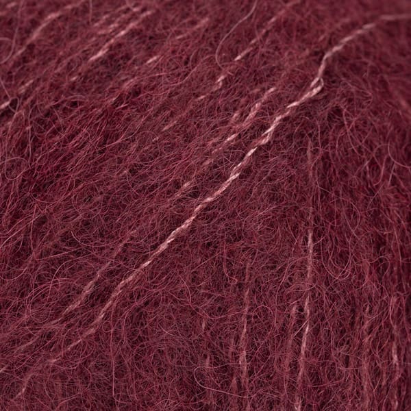 BRUSHED ALPACA SILK 44 Plommevin