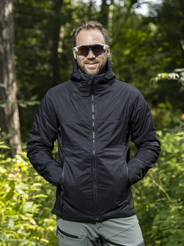 Alta jakki til menn, svartur