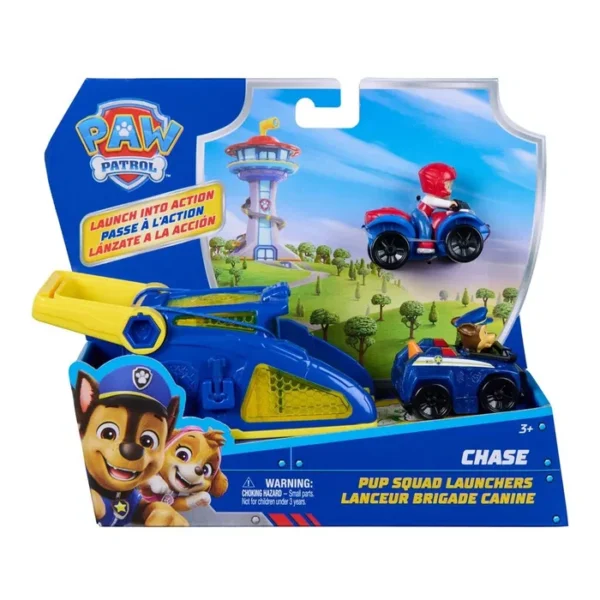 Paw Patrol Pup Squad Launcher - Chase
